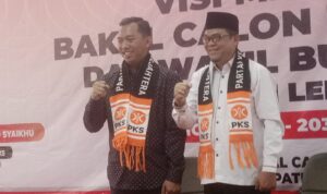 H.Dita Fajar Bayhaqi Bakal Wakil Calon Bupati Lebak Memaparkan Visi Dan Misi di Kantor PKS Lebak