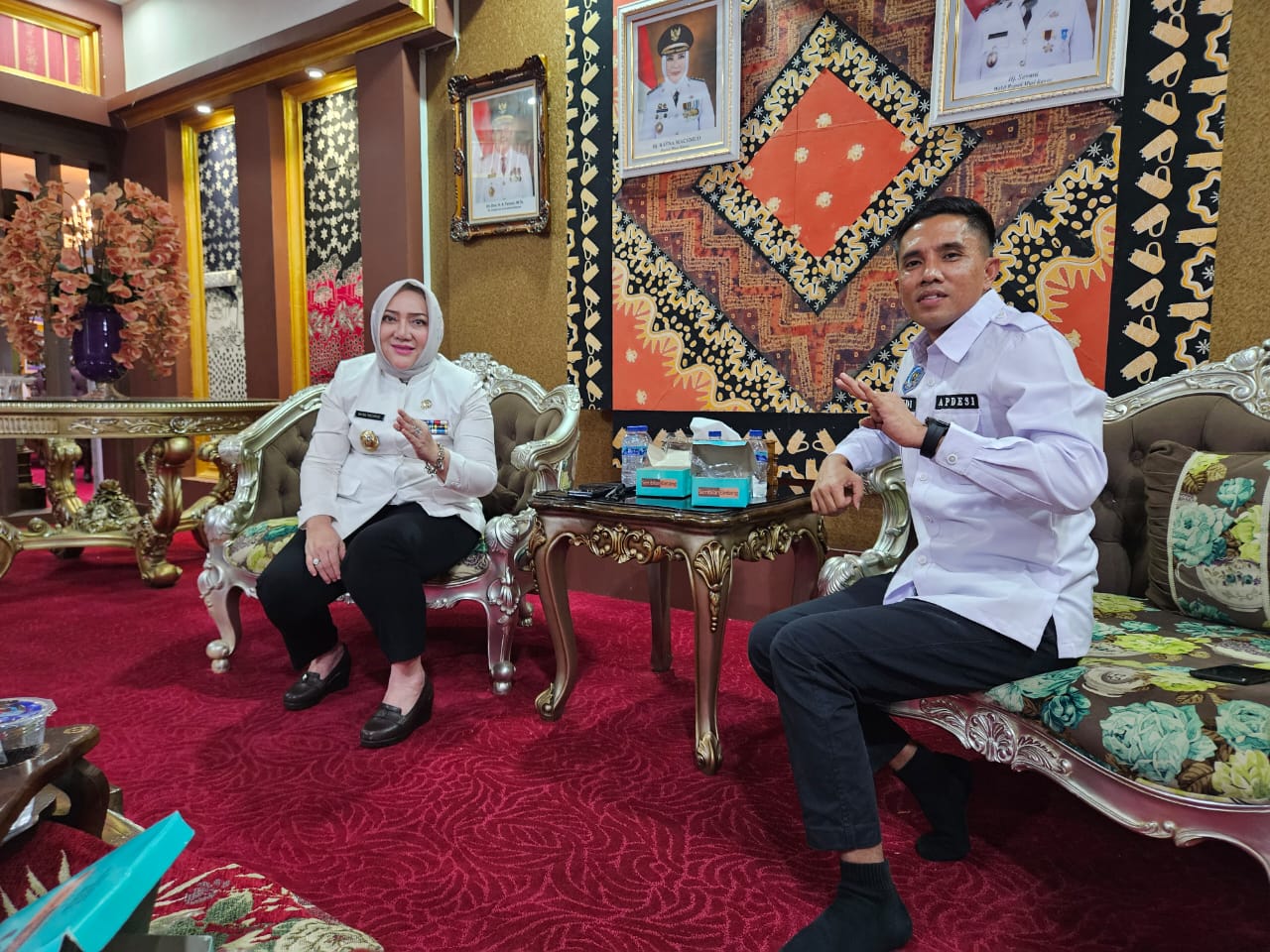 Ketua Dewan Pimpinan Cabang Apdesi Audensi Ke Bupati Musi Rawas Untuk Bahas Pelantikan Masa Jabatan 8 Tahun