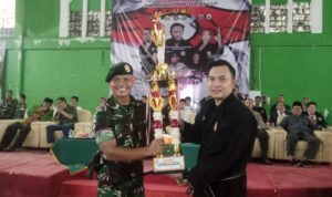 Kejuaraan Piala Danyonif 318/AY Cup Kejurwil Karate BKC Provinsi Banten Resmi Dibuka