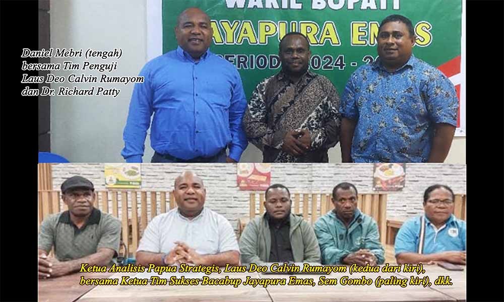 APS Adakan Fit and Proper-test Bakal Cawabup Jayapura, Daniel Mebri Peroleh Skor Terbaik