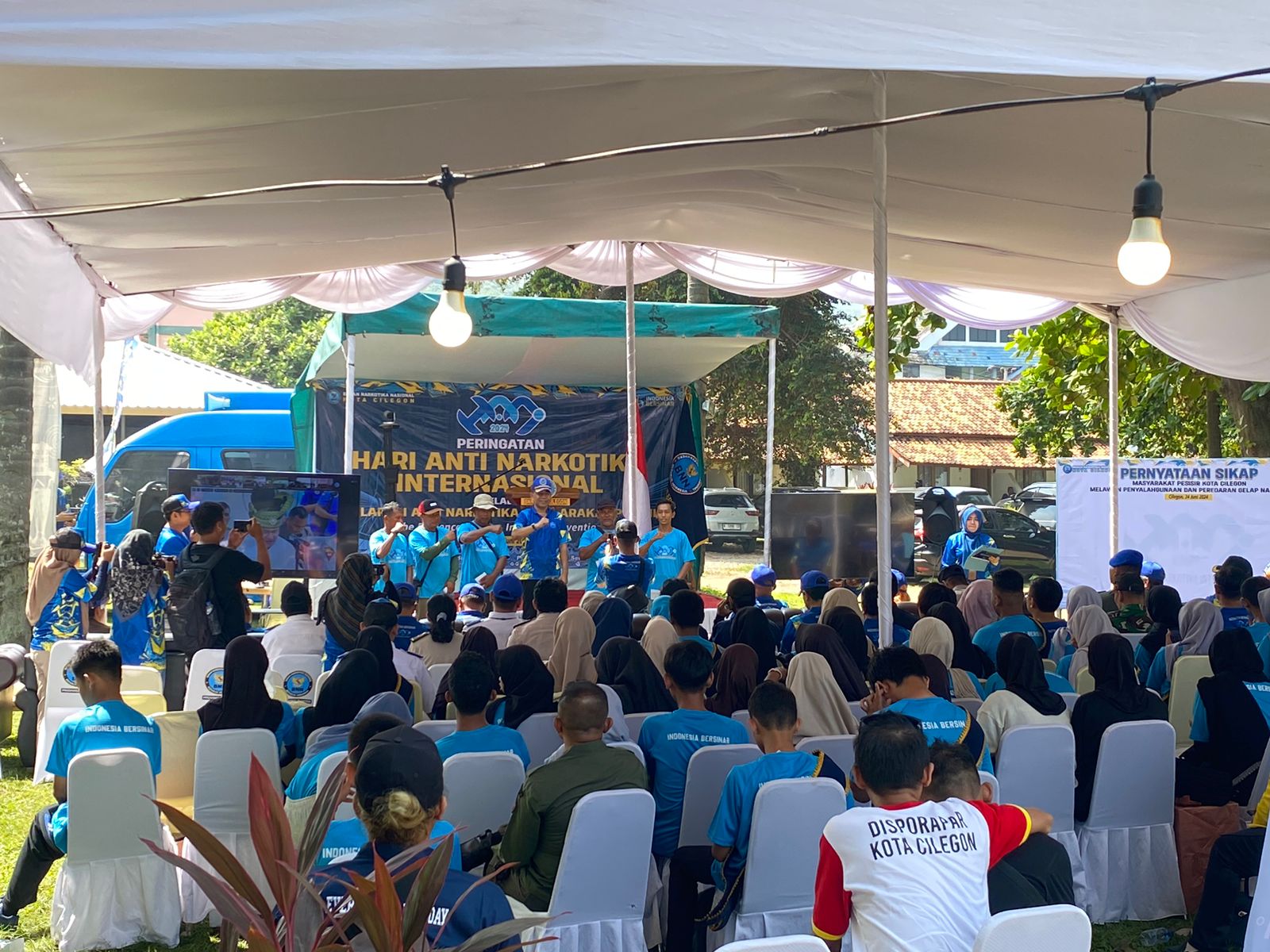 Peringati Hari Anti Narkoba, BNN Banten Deklarasikan Anti Narkotika ke Masyarakat Pesisir