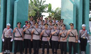 Jelang HUT Bhayangkara ke-78, Kapolres Lebak Pimpin Ziarah dan Tabur Bunga di TMP Sirna Rana Rangkasbitung