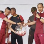 Meriahkan Hari Bhayangkara Ke-78, Ratusan Peserta Ikuti Jalan Sehat Polres Musi Rawas Berhadiah