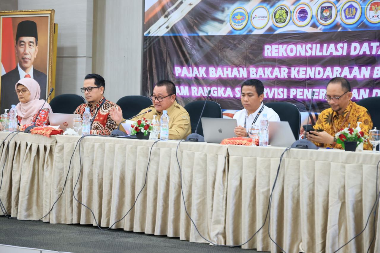 Kemendagri Gelar Rapat Rekonsiliasi Data Penerimaan Pajak Bahan Bakar Kendaraan Bermotor