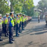 Polres Lebak Laksanakan Apel Persiapan Pengamanan Kepulangan Jemaah Haji Lebak