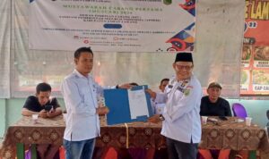 Aklamasi Muscab Perdana,  Sastra Haryadi, A.Md ,Nahkodai DPC APDESI Kabupaten Empat Lawang Periode 2024-2029