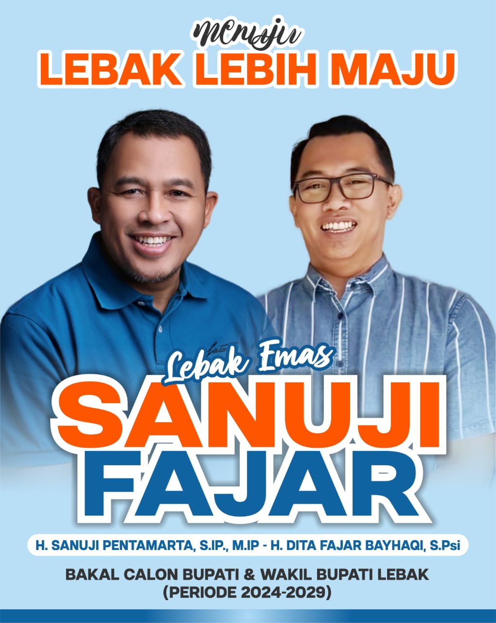 Heboh! Sanuji Pentamarta dan Fajar Guncang Bursa Pilkada Lebak