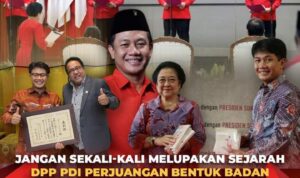 Jangan Sekali-Kali Melupakan Sejarah: DPP PDI Perjuangan Bèntuk Badan  Sejarah Indonesia