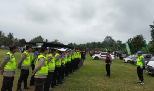 Polres Musi Rawas Kawal Pengamanan Tabligh Akbar Tahun Baru Islam 1 Muharram 1446 Hijriah Situasi Kondusif