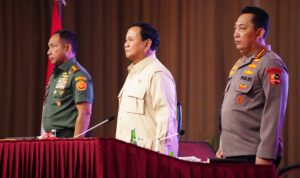 Pembekalan Menhan RI Kepada Capaja TNI – Polri Tahun 2024