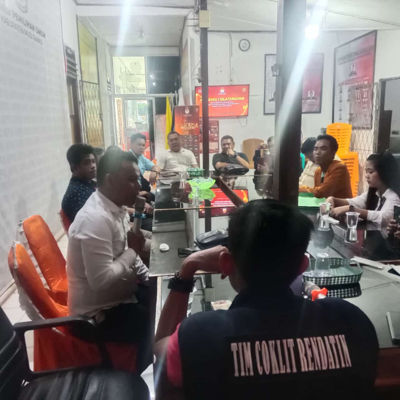 DPC AKPI Beraudensi Bersama KPUD Musirawas