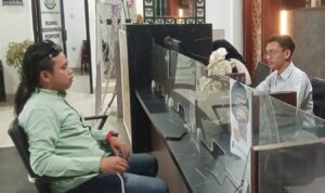 King Naga Sambangi Kejari Lebak Tanyakan Soal Tindak lanjut Pemanggilan Satgas PTSL Desa Situregen