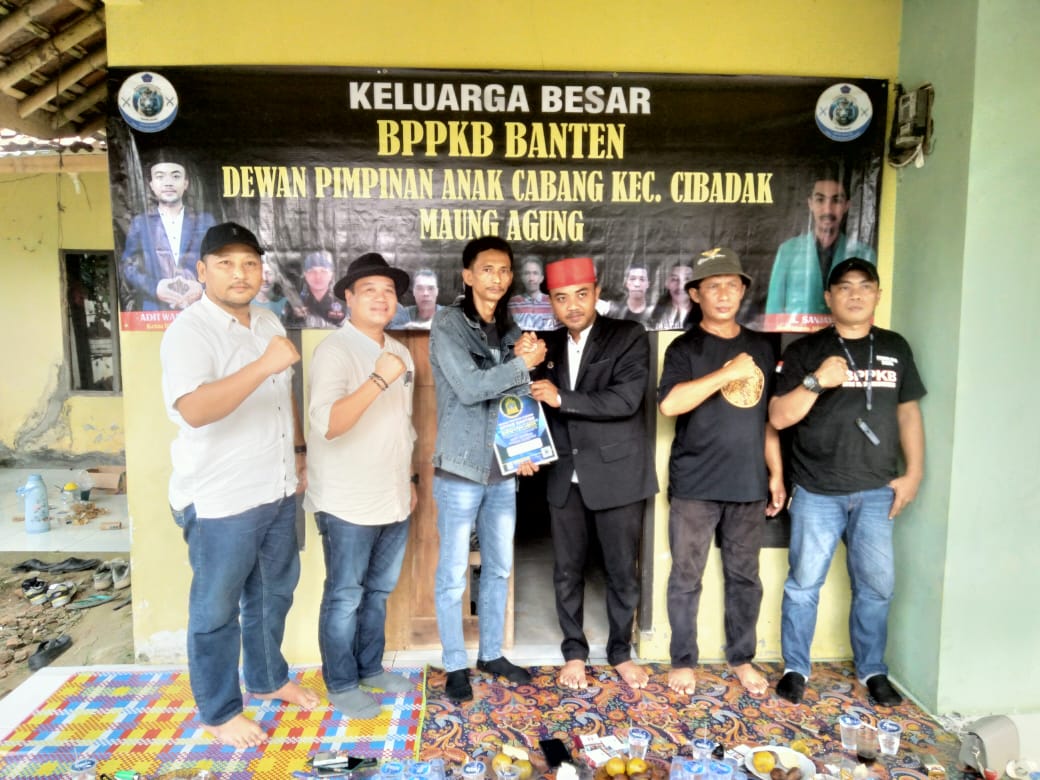 Adit Wahyudin.SH, Resmi Jadi Ketua DPAC  BPPKB Banten di Kecamatan Cibadak