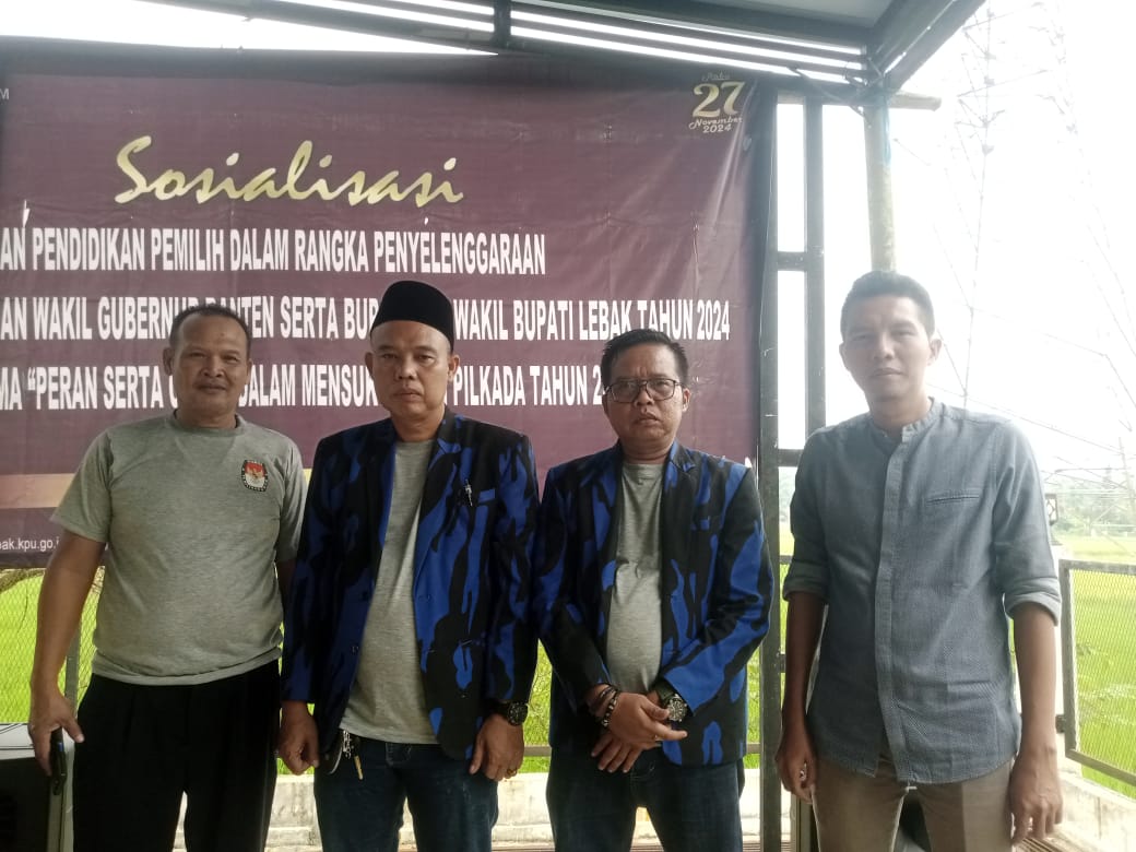 Ormas Badak Banten Hadiri Undangan dari KPU Lebak Dalam Rangka Sosialisasi