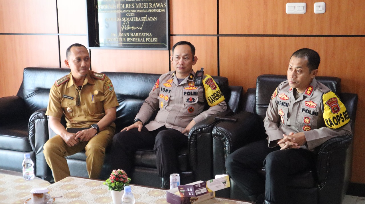 Kapolres Musi Rawas, BPBD dan Disbun Gelar Rapat Lanjutan Penanggulangan Karhutla  
