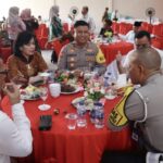 Hari Bhakti Adhyaksa ke-64, Polres Musi Rawas Beri Kejutan Nasi Tumpeng Ukuran Jumbo ke Kajari Lubuklinggau 