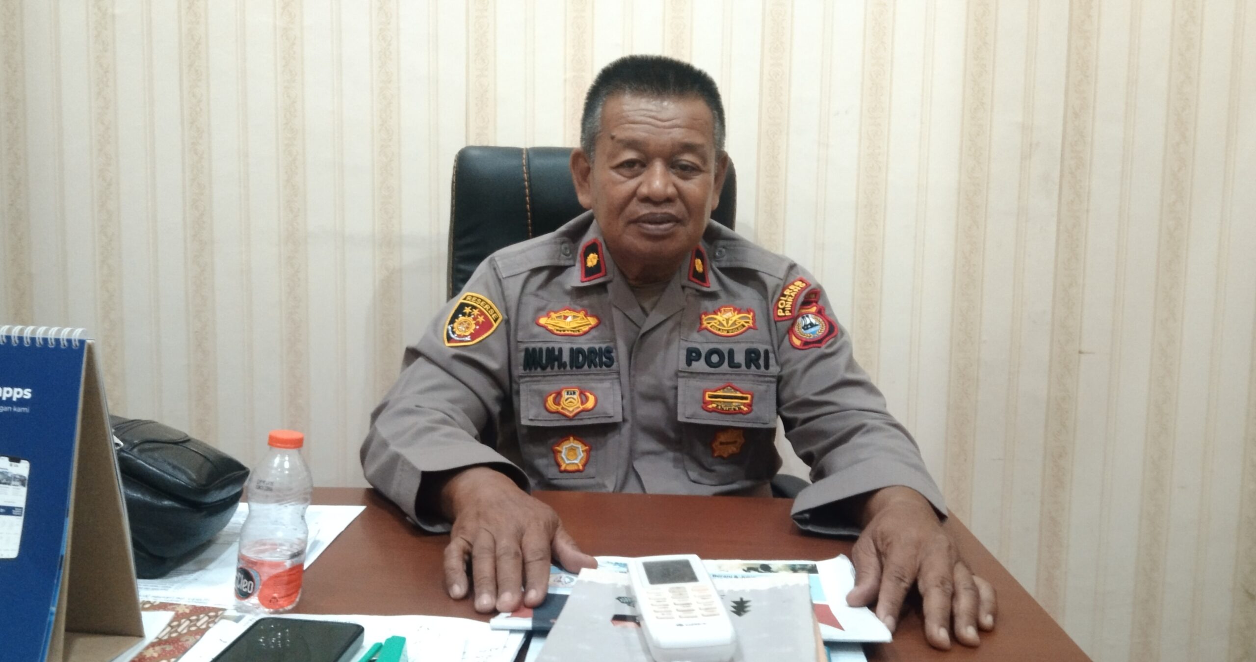 Wakapolres Pinrang Sosialisasikan Anti Pungli di Dinas Pendidikan: Memastikan Kebersihan dari Praktik Pungli