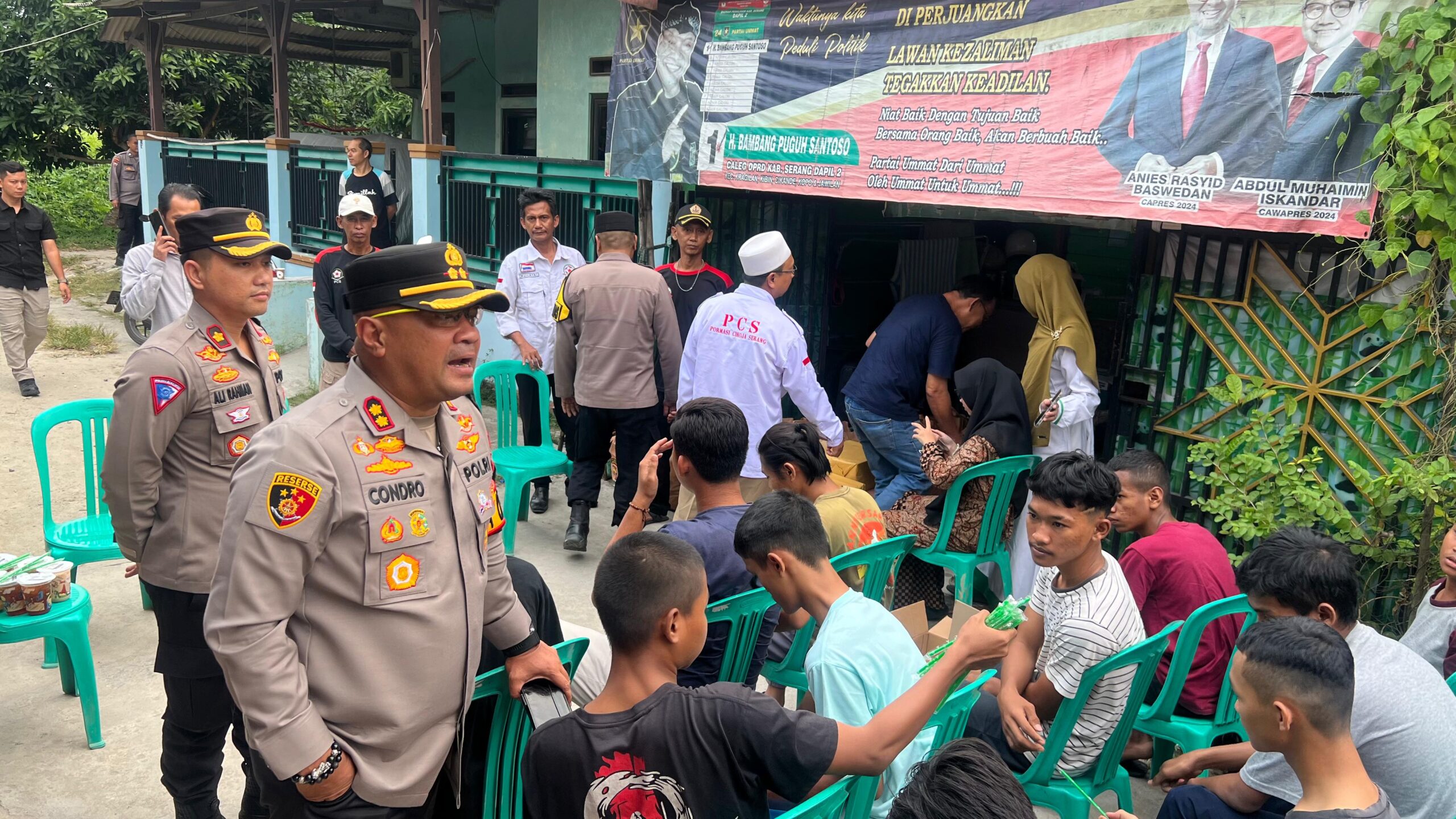 Ngariung Iman Ngariung Aman ,Kapolres Serang Bersama Remaja Warga Perumahan Cikande Permai 