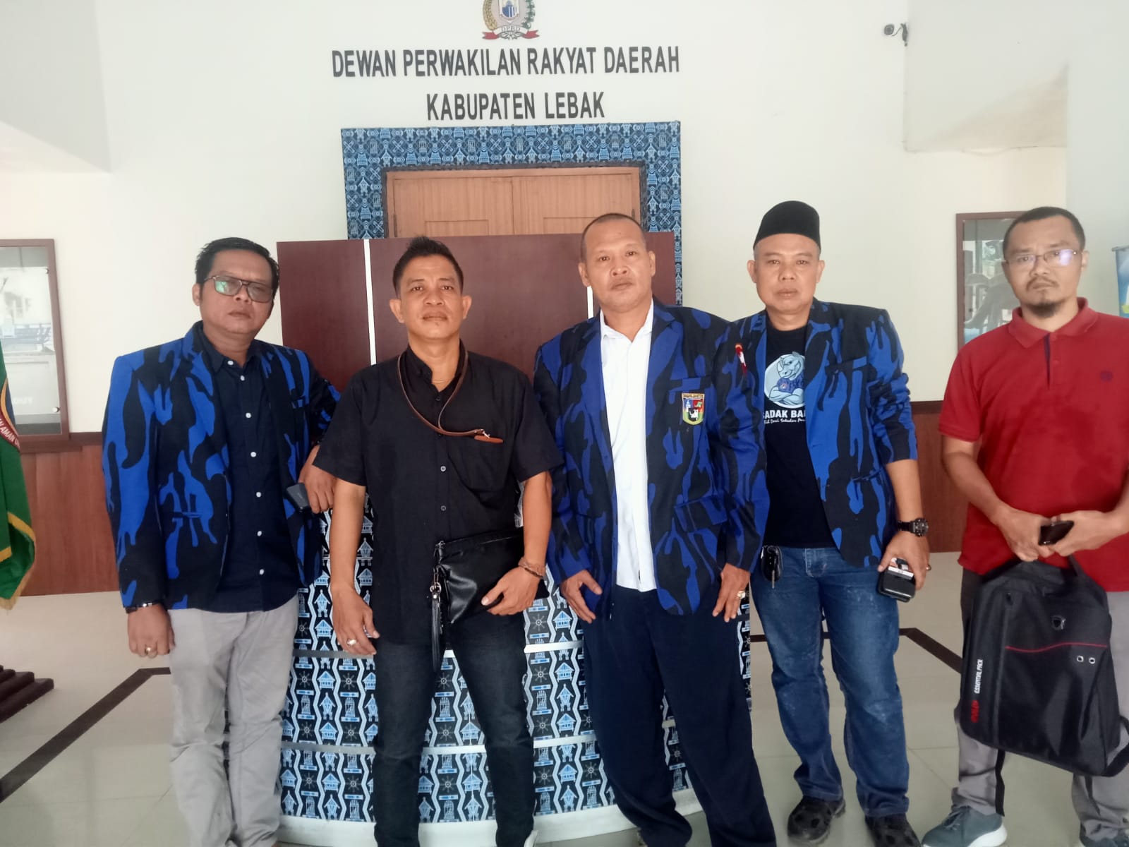 Ormas BB Audensi Dengan Setwan, DPRD Lebak Harap Bersikap Profesional Dan Transfaransi Dalam Penggunaan Anggaran