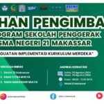 SMA Negeri 21 Makassar Pionir Dalam Mengimplementasikan Kurikulum Merdeka Dengan Semboyan “Berkarakter Hebat, Peduli Berkarakter Pancasila”