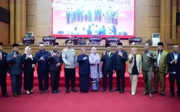 Rapat DPRD Musi Rawas Dengan Tema Pokus Raperda Tahun 2024