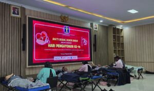 Kanwil Kemenkumham Banten Gelar Donor Darah dalam Rangka Hari Pengayoman ke-79
