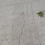 Baru Seumur Jagung Jalan Cor Beton Di Kecamatan Megang Sakti Sudah Rusak