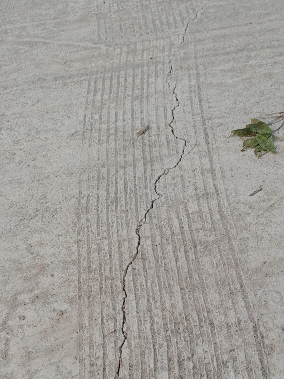 Baru Seumur Jagung Jalan Cor Beton Di Kecamatan Megang Sakti Sudah Rusak