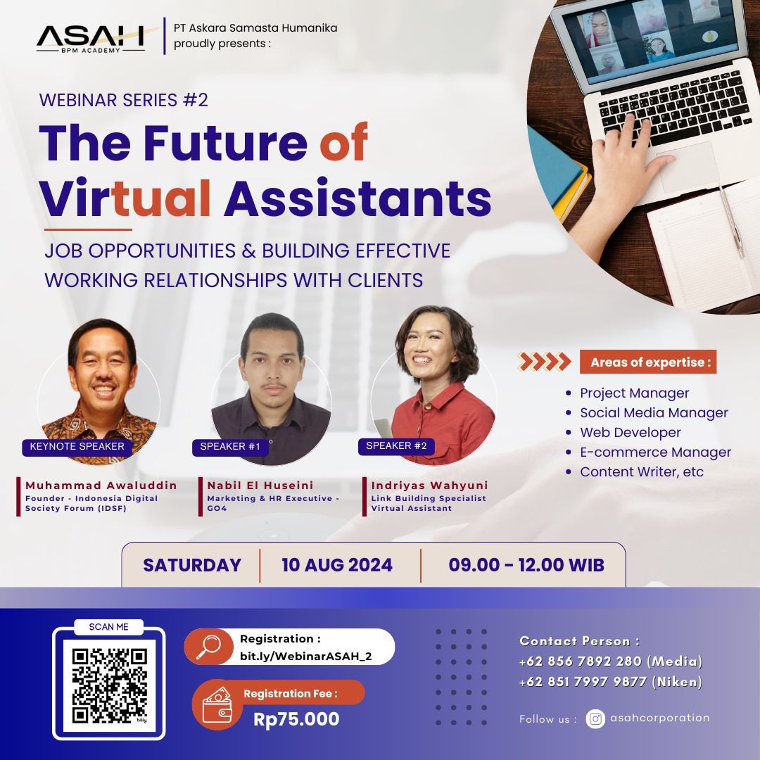 Profesi Virtual Assistant Berkembang Pesat di Tengah Era Digital