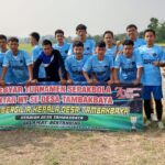 Sambut HUT RI Ke-79 KBRC Kampung Cikupa Ikut Turnamen Sepak Bola