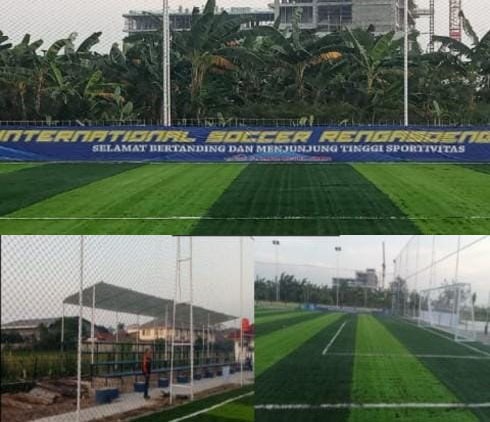Pertama di Rengasdengklok, Lapangan Mini Soccer Standar Nasional 18 Agustus 2024 akan di Resmikan