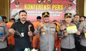 Ditreskrimsus Polres Serang ungkap kasus tindak pidana Curat, curanmor dan pencuri ternak di wilayah hukum polres serang Ditreskrimsus Polres Serang ungkap kasus tindak pidana Curat, curanmor dan pencuri ternak di wilayah hukum polres serang