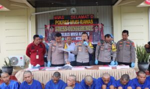 Polres Musi Rawas Raih Peringkat Kedua Pengungkapan Kasus Operasi Sikat ll Musi 2024 Se-Sumatera Selatan