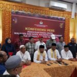 H. Ismail Dan Azhar Terakhir Daftar Ke KIP Kota Lhokseumawe