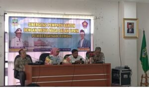 Pemerintah Provinsi Banten Perkuat Sinergi dengan Media Massa dalam Pemberdayaan BUMDes Pemerintah Provinsi Banten Perkuat Sinergi dengan Media Massa dalam Pemberdayaan BUMDes