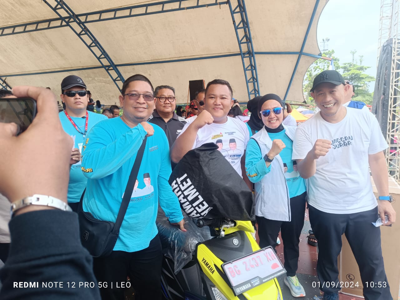 Relawan Silampari Sukses Melaksanakan Pestival Dangdut Dan Senam Sehat HDCU. YOK RUSTAM JUARA Yang DI seponsori Oleh Riki Elonk