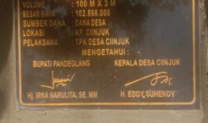 Pemerintah Desa ciinjuk Sudah Mengucurkan Rabat Beton Di kampung ciinjuk RT 02/04 Dari Anggaran (DD) Pemerintah Desa ciinjuk Sudah Mengucurkan Rabat Beton Di kampung ciinjuk RT 02/04 Dari Anggaran (DD)