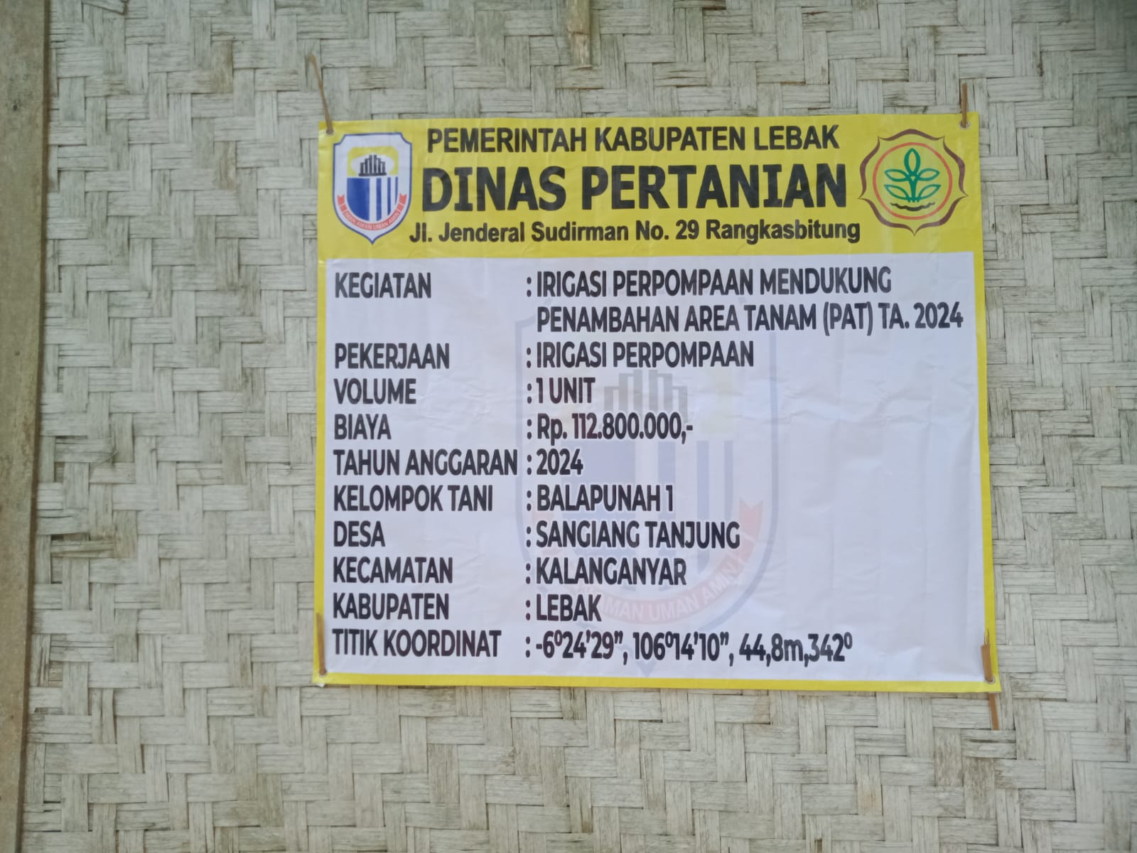 Diduga Para Pekerja Irigasi Perpompaan Belum di Bayar
