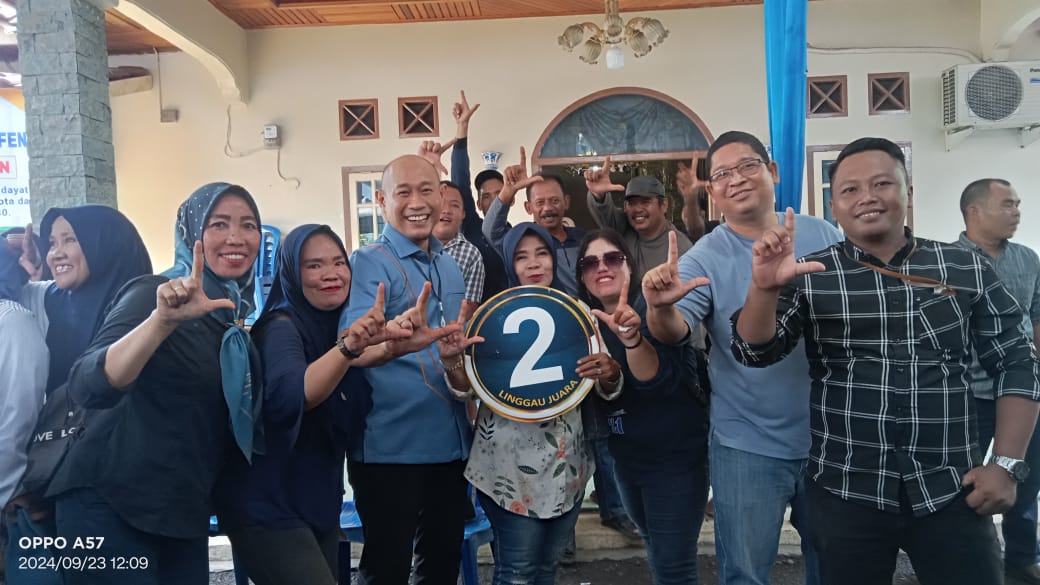 Ketua Relawan Silampari Ucapkan Selamat Untuk H.Rahcmat Hidayat Dan H, Rustam Effendi Mendapat No Urut 2. 