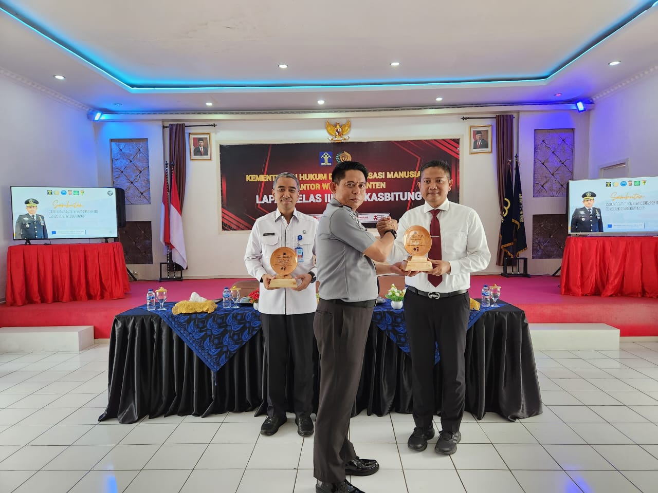 Kuatkan P4GN, Petugas – WBP Lapas Rangkasbitung Antusias Ikuti Penyuluhan Bahaya Narkoba