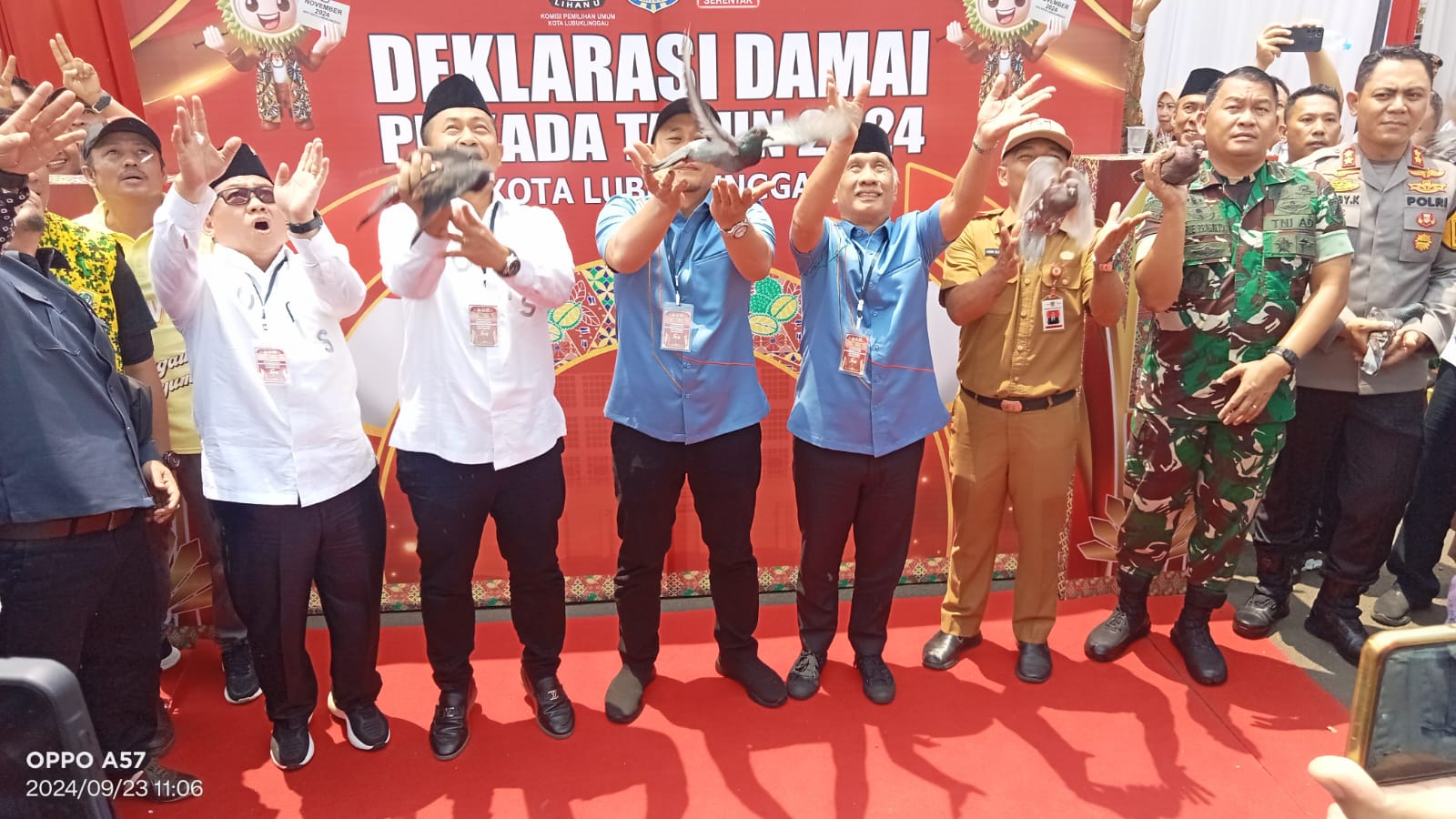 KPU Lubuklinggau Tetapkan resmi Paslon YOKteRUS Mendapatkan Nomor Urut Calon 2