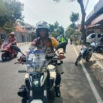Satlantas Polres Kediri Kota Memberikan Tindakan Tilang kepada 7 Pengemudi Truk dan 1 Bus yang Melanggar