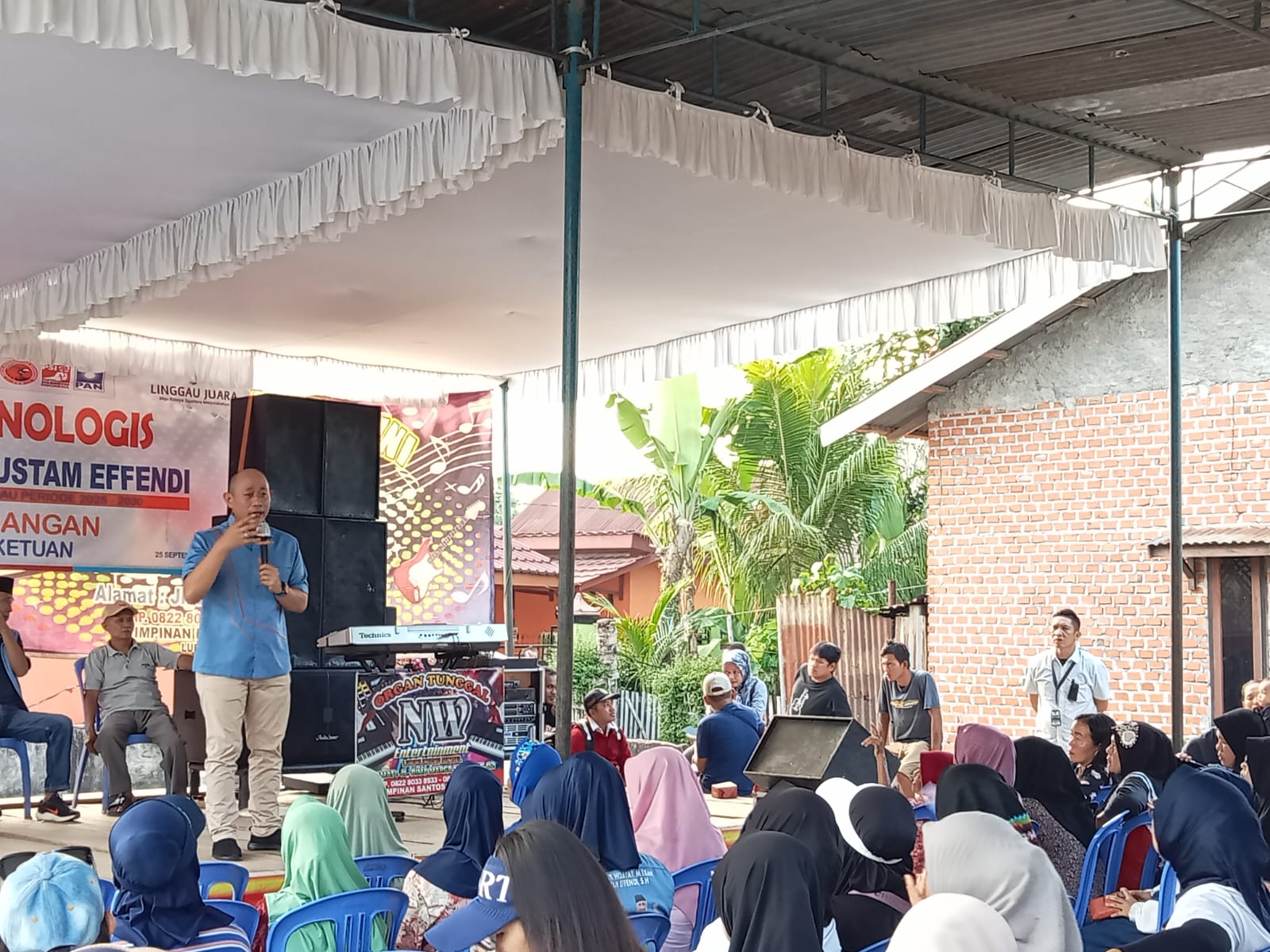 Kampanye di Karang Ketuan, Yoppy-Rustam Ditargetkan Menang 85 Persen