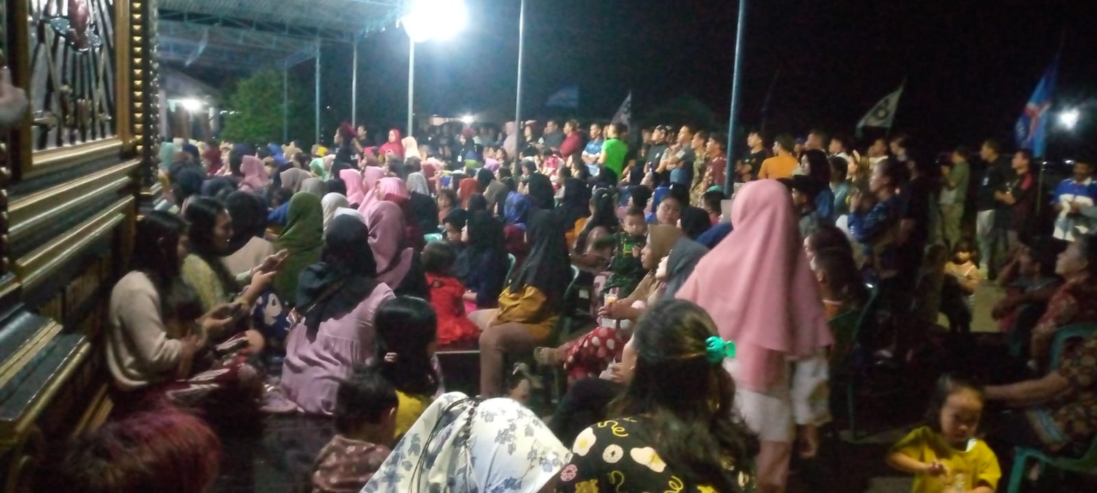 Ribuan Masyarakat Pertanang Ilir , Siap Memenangkan Rachmat Hidayat dan Rustam Effendi.