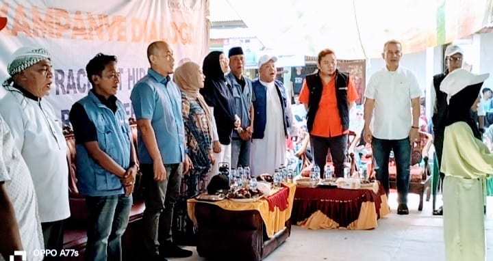 Ribuan Warga Masyarakat Marga Mulya Siap Memenangkan Pasangan YOPPY, RUSTAM Menuju Linggau JUARA.