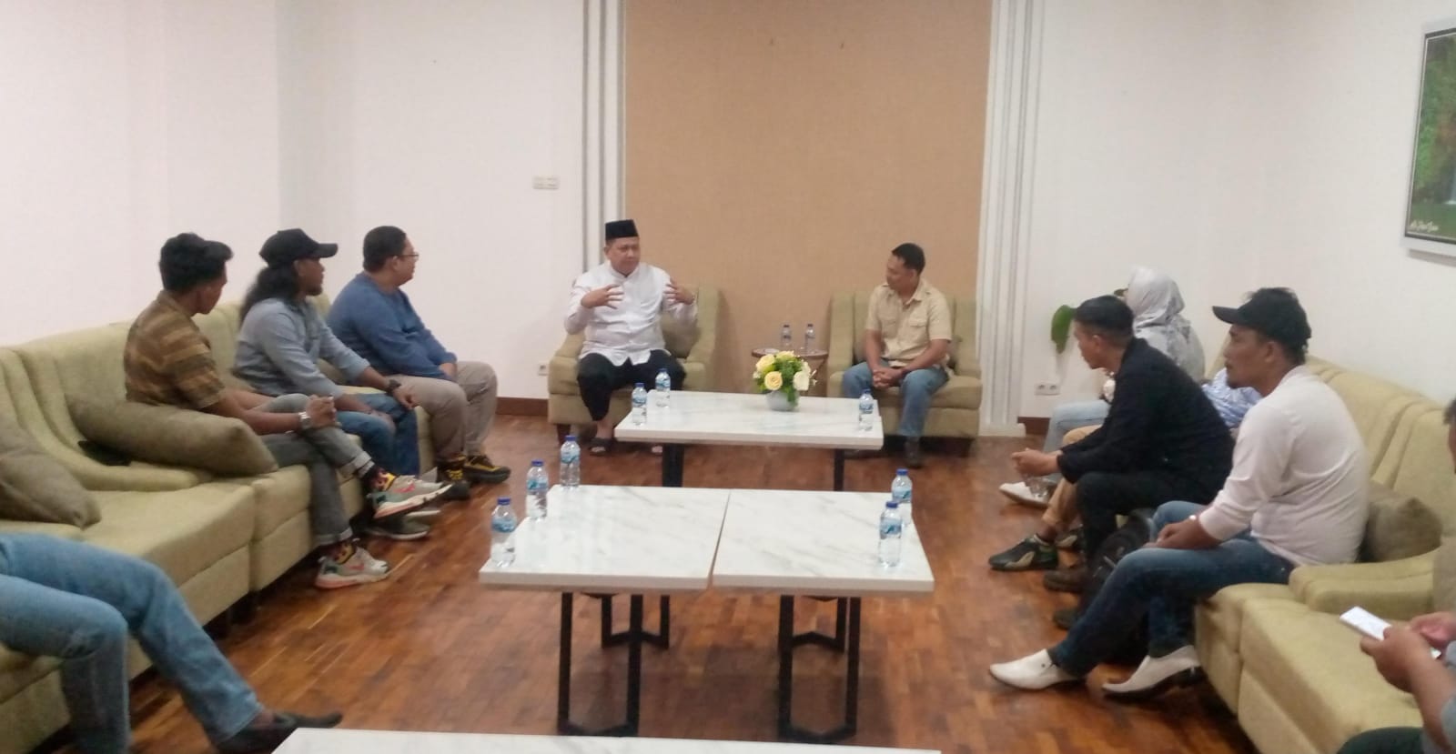 Aliansi Lintas Aktivis Ber Aundensi Dengan Pj Walikota Lubuk Linggau Dalam Menciptakan Pemilu Damai