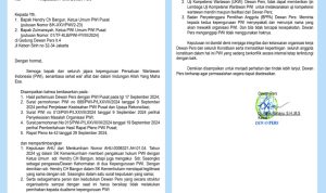 Waduuuh, PWI Diusir Oleh DP Dari Gedung Dewan Pers Dan Tidak Di Perbolehkan Lagi Melakukan UKW Mandiri Maupun Fasilitasi Dari Dewan Pers