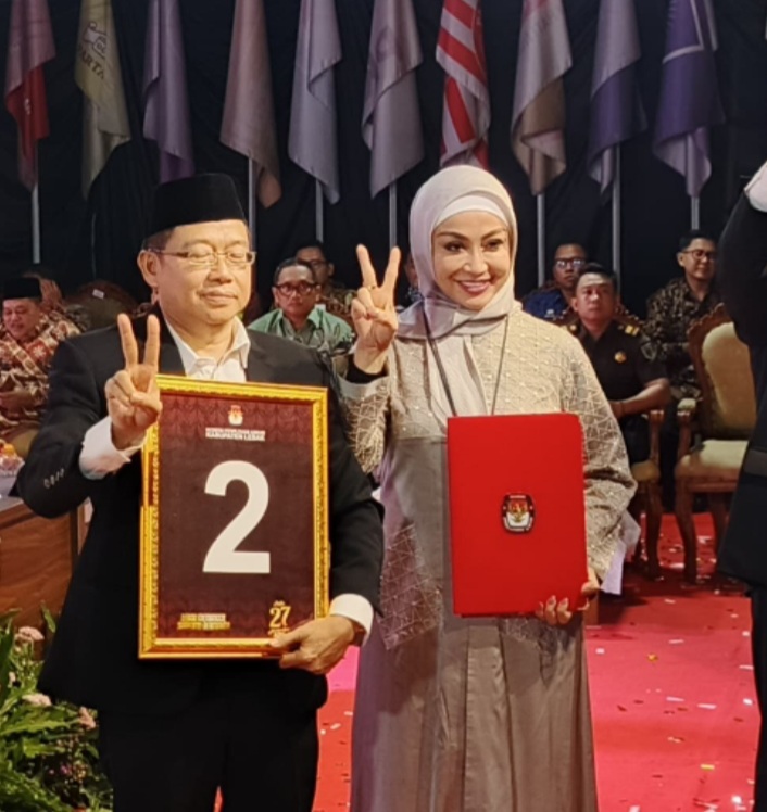 H. Dede Supriyadi Mendapatkan Nomor Urut, 02 Dari Kpu Lebak