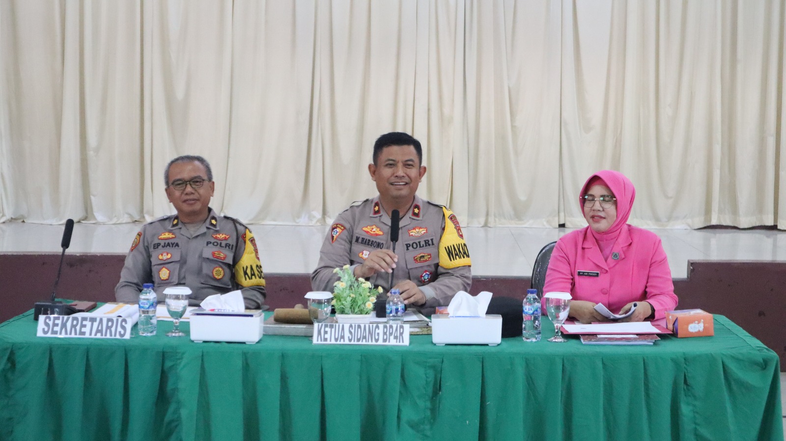 Tiga Personel Polres Musi Rawas Ikuti Sidang Badan Pembantu Penasehat Perkawinan Perceraian dan Rujuk