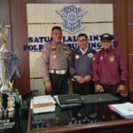 Kasat Lantas Polres Lubuklinggau Terima Audensi Dua Ketua Organisasi Profesi Kewartawanan